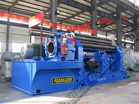 3 Roller Mechanical Symmetrical Plate Rolling Machine from China ...