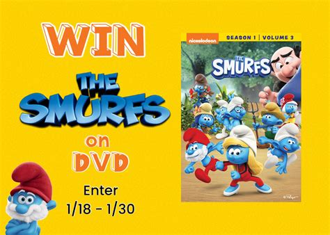 THE SMURFS: SEASON 1, VOLUME 3 Available January 31 on DVD