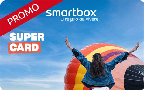 Gift Supercard Smartbox: carta prepagata di vari tagli