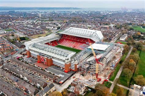 13 new photos of Liverpool's Anfield Road End expansion ahead of next phase - Liverpool FC ...