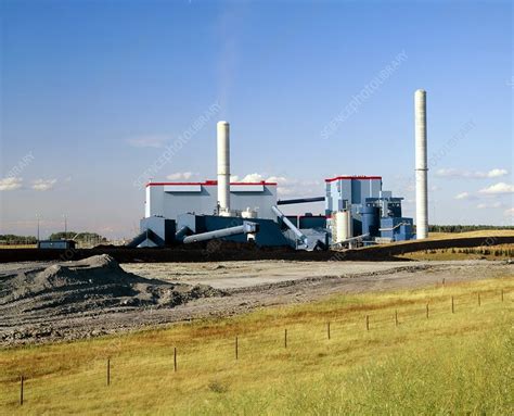 Coal-fired power station - Stock Image - C001/9389 - Science Photo Library