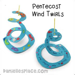 Pentecost Bible Crafts and Activities