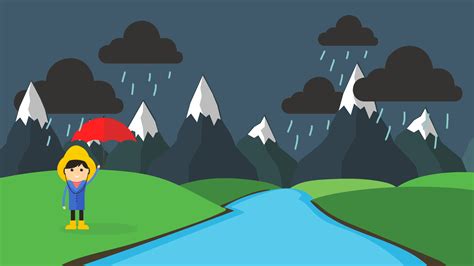 The water cycle on Behance