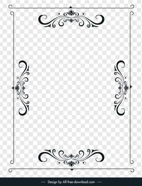 Swirl border designs simple vectors free download 12,609 editable .ai .eps .svg .cdr files