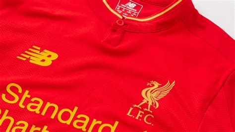 Liverpool unveil new red and gold home strip for 2016-17 season ...