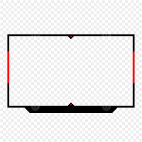 Overlays Clipart Transparent PNG Hd, Twitch Live Stream Overlay Red Overlays, Twitch, Overlay ...