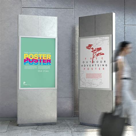 Free Outdoor Advertising Poster Mockup » CSS Author