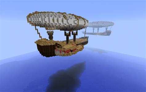 Minecraft Airship Schematic