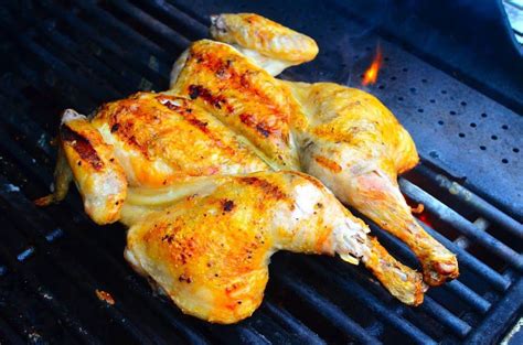 Grilled Butterflied Chicken with Garlic Butter | Recipe | Butterflied chicken, Cooking, Recipes