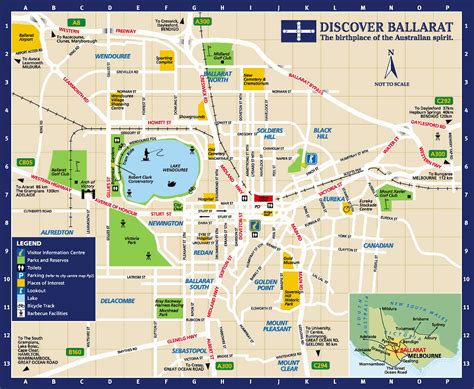 Ballarat Map