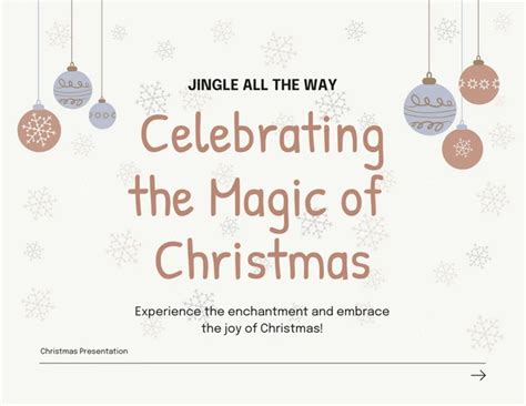 Christmas Presentation Ideas Template - Venngage