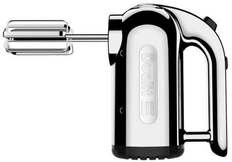 Dualit Hand Mixer | Canvas White, 400 W, 4 Speed Settings, Retractable Cord | Ideal for Baking ...