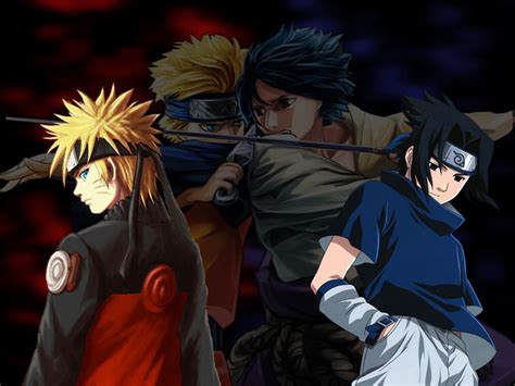 Naruto vs Sasuke - Uchiha Sasuke Wallpaper (973508) - Fanpop