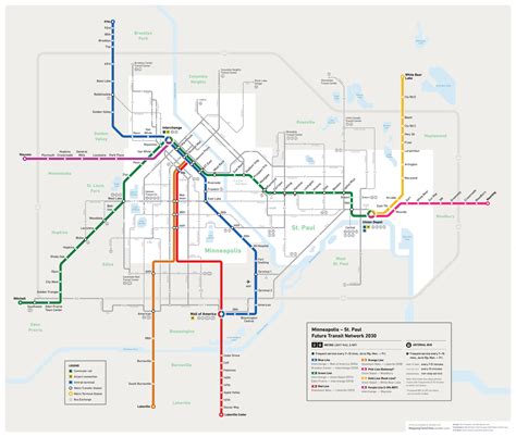Future Transit Map | streets.mn