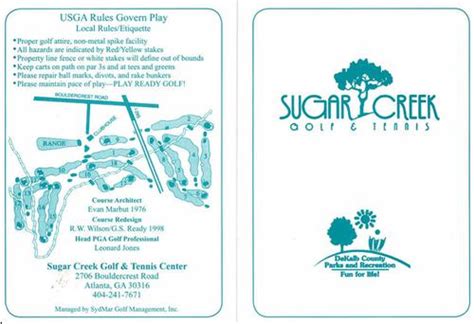 Sugar Creek Golf Club - Course Profile | Course Database