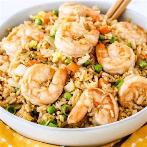 Super Easy Shrimp Fried Rice ⋆ Real Housemoms