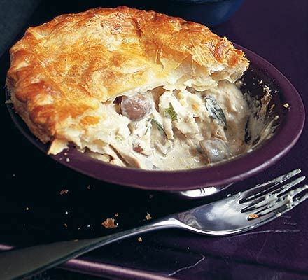 Chicken and Mushroom Puff Pastry Pie | Taste-Buds