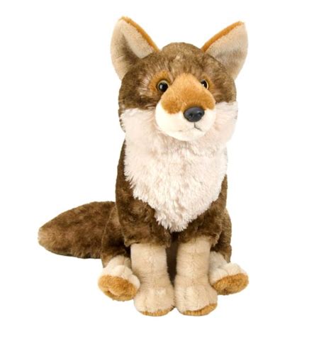 Coyote soft plush toy stuffed animal from Cuddlekins by Wild Republic ...