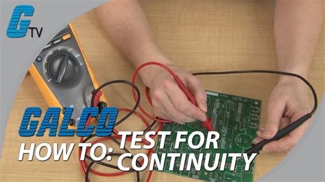 How To Test Continuity On A Switch