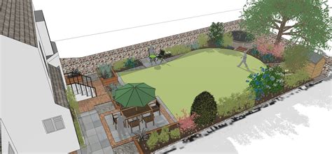 How to Design a Garden Layout in SketchUp | Elmtec SketchUp