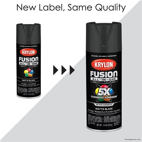 Buy Krylon Fusion All-In-One Spray Paint, Matte, Fire Red, 12 oz Online at Lowest Price in Ubuy ...