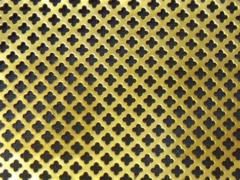 Copper, Brass, SS, Aluminum Decorative Perforated Sheet