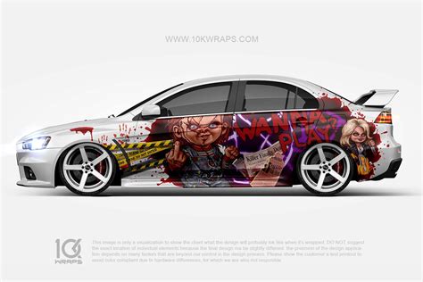 Custom Car Wraps: Designs Inspired by Chucky Characters and Their Fan ...