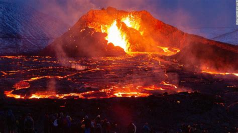 In pictures: Volcano erupts in Iceland