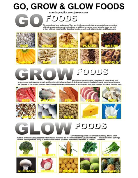 go, grow and glow foods - Yahoo Image Search Results | Go grow and glow ...