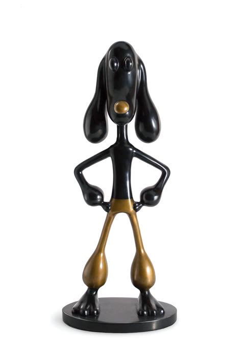 Black Dog Bronze Sculpture 1 :: Behance