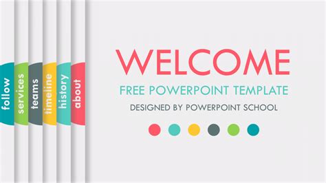 Free Animated PowerPoint Presentation Slide - PowerPoint School