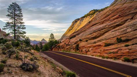 road, Landscape, USA, Rock Wallpapers HD / Desktop and Mobile Backgrounds