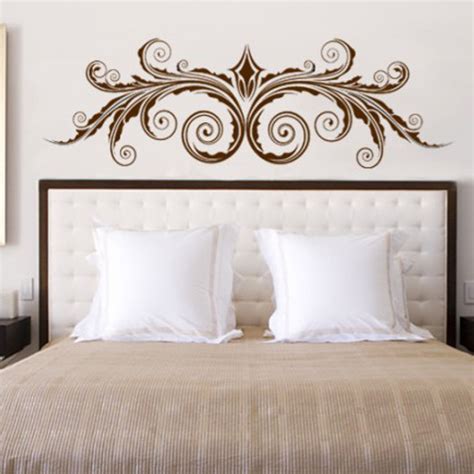 Headboard Wall Decals - Bedrooms Wall Decals | DecalMyWall.com