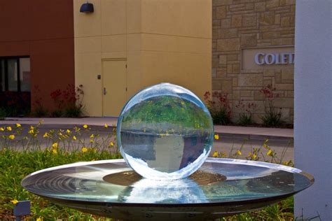 Sphere Fountains & Water Features For Your Garden | Allison Armour