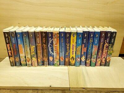 20 VERY RARE VINTAGE Walt Disney's The Classic Black Diamond VHS ...