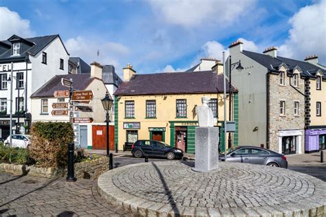 Ardara, County DONEGAL , IRELAND - March 13 2020 : Ardara Town is Still Busy during the Corona ...