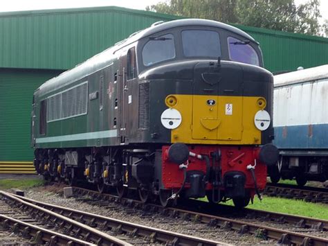 Class 44 'Peak' locomotive | Seen at Rowsley on the Peak Rai… | Flickr