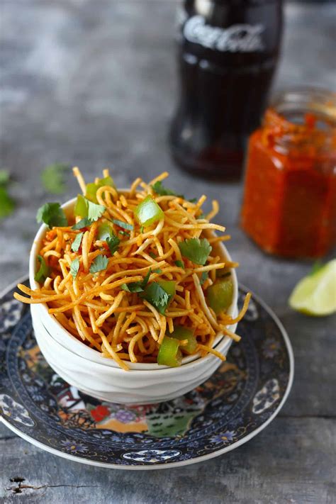 Chinese Bhel Recipe - Fun FOOD and Frolic