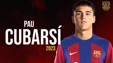 Pau Cubarsí The Future Of Fc Barcelona 😱 | Crazy Defensive Skills - HD ...