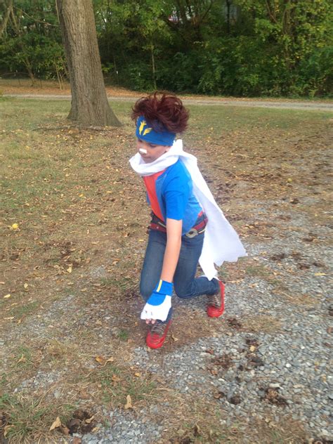 Costume. My son wanted to dressed up as Gingka from beyblade...here was the outcome! | Costumes ...