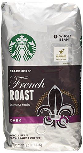 Starbucks French Roast Dark Whole Bean Coffee - 2 - 40 Oz Pack