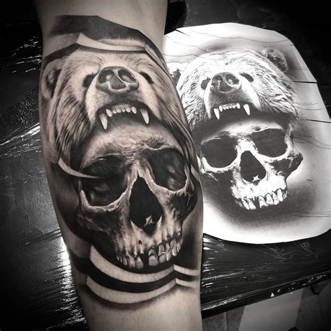 Aggregate 80+ creepy skull tattoos - in.cdgdbentre