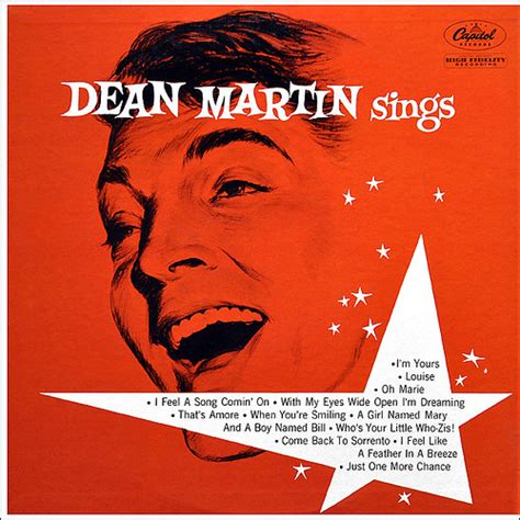 Dean Martin – Dean Martin Sings (1955, Vinyl) - Discogs