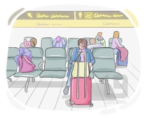 Definition & Meaning of "Departure lounge" | LanGeek