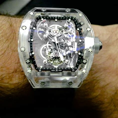 Richard Mille RM 56-01 Tourbillon Sapphire - Escapement Magazine | Watch News, Watch Reviews ...