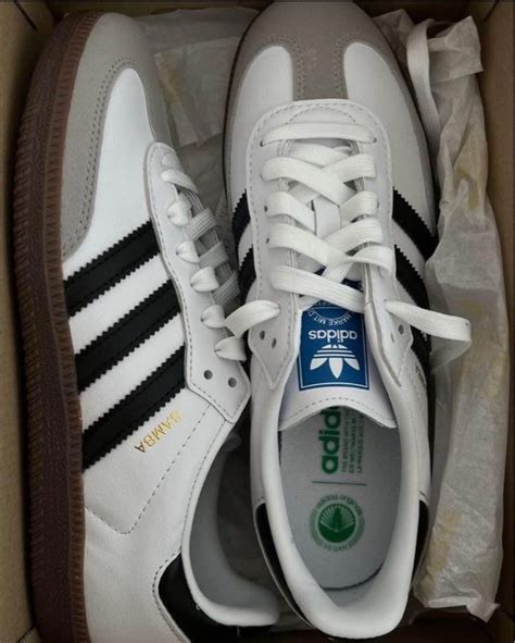 Adidas Samba White, Women's Fashion, Footwear, Sneakers on Carousell