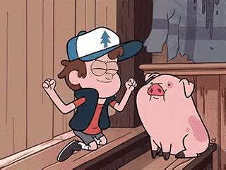 Waddles Gravity Falls GIF - Waddles GravityFalls Dipper - Discover ...