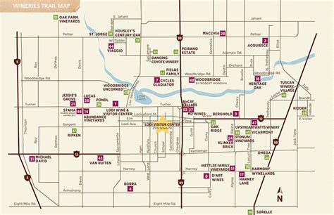 Visit Lodi | Lodi, Wine trail, Wine map