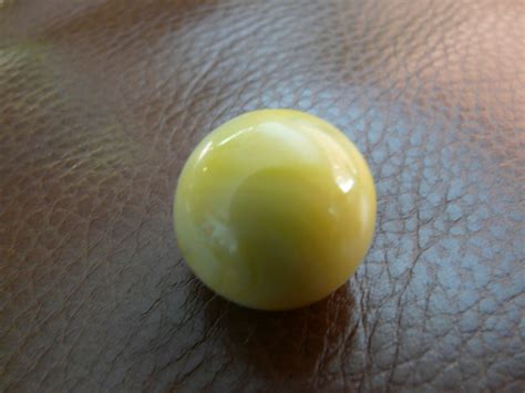 Cool yellow marble | Collectors Weekly