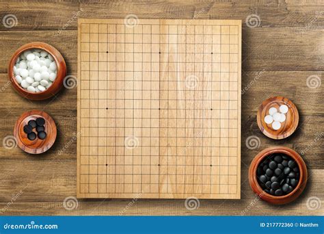 Goban, Baduk, Weiqi or Maklom - Traditional Asian Strategy Board Game ...